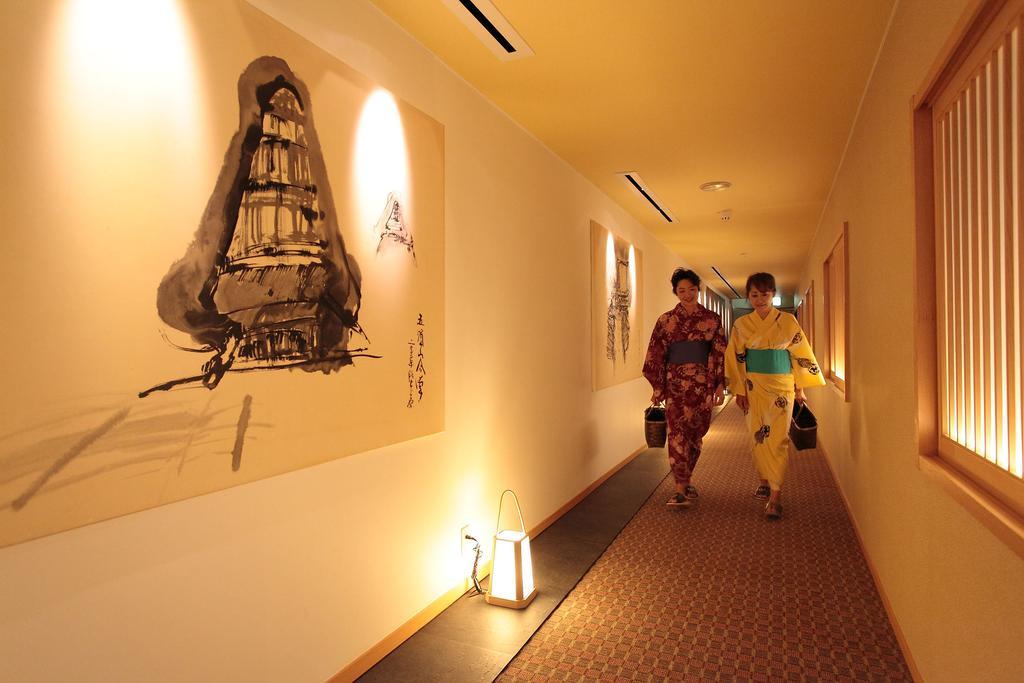 Sanrakuen Hotel Tonami Bagian luar foto